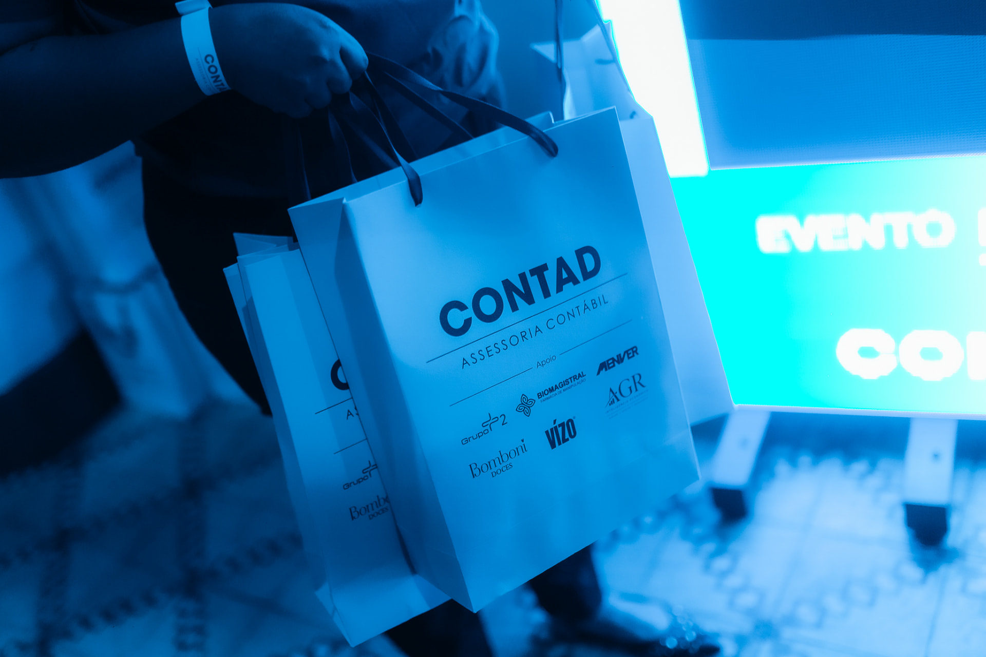 Material da ContaD entregue aos participantes